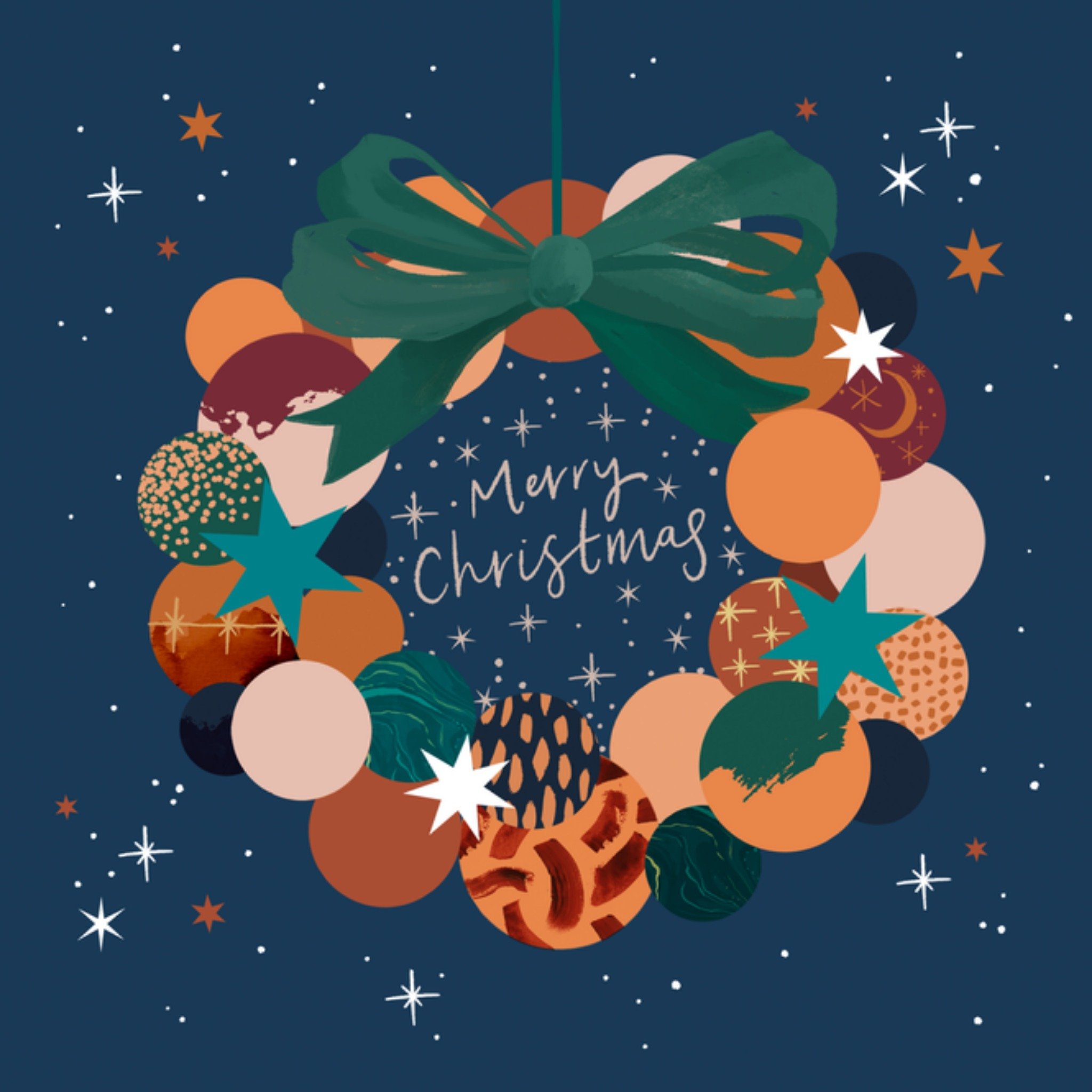 Greetz Kerstkaart Merry Christmas Vierkant