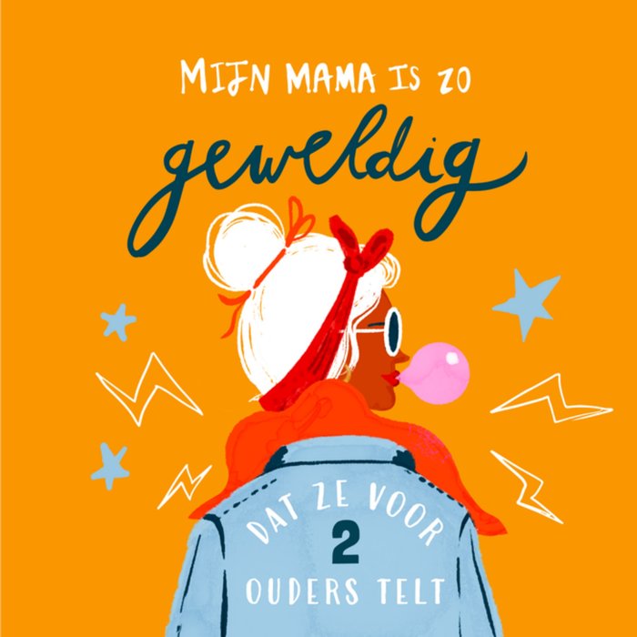 Greetz | Vaderdagkaart | Mama is zo geweldig