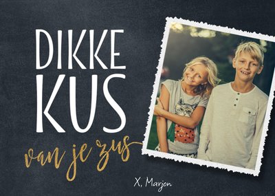 Luckz | Broer en zus dag | fotokaart met naam