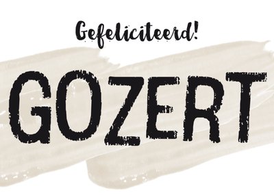 Tsjip | Verjaardag | Gozert