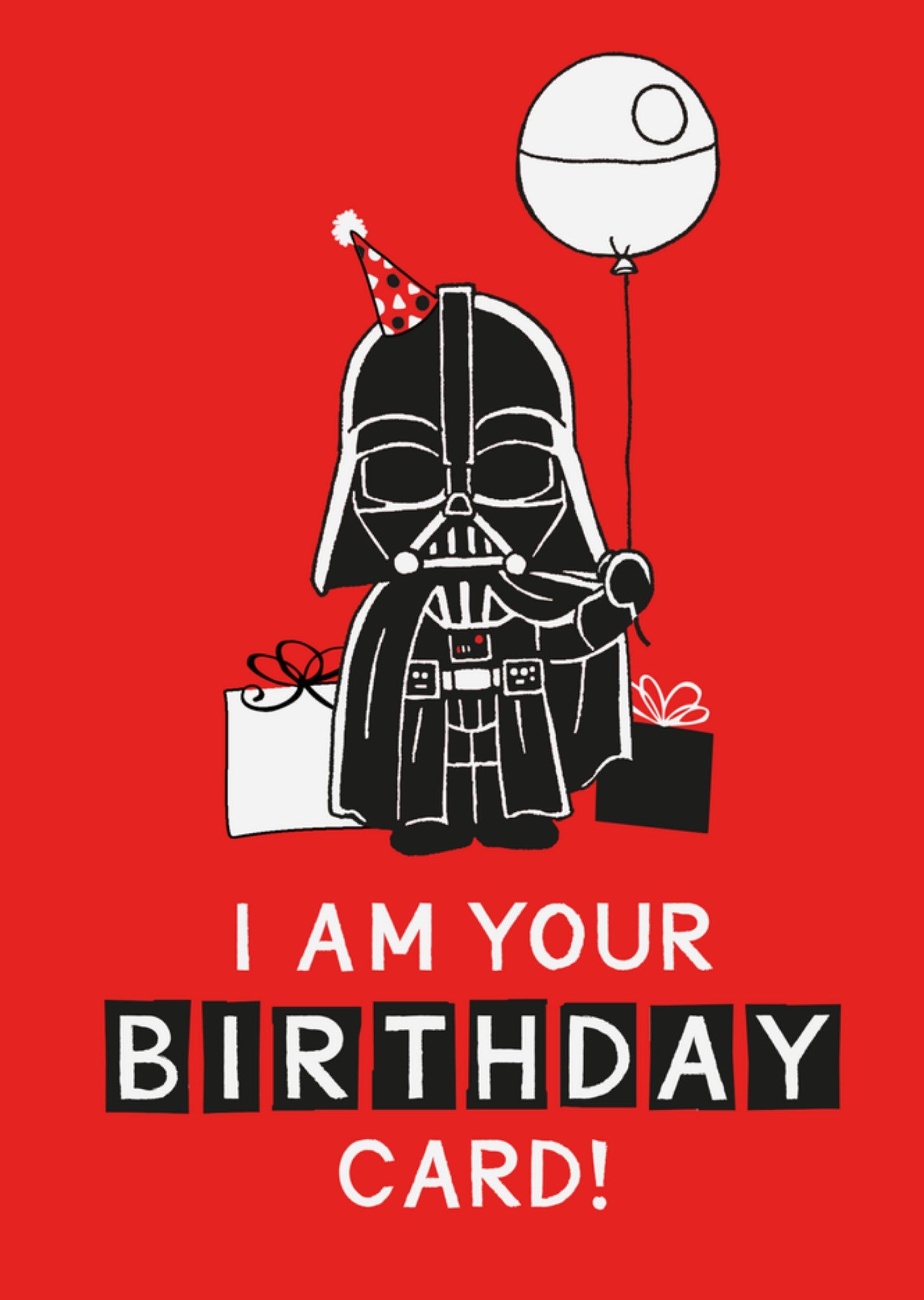 Verjaardagskaart I am your birthday card Kaart Star Wars