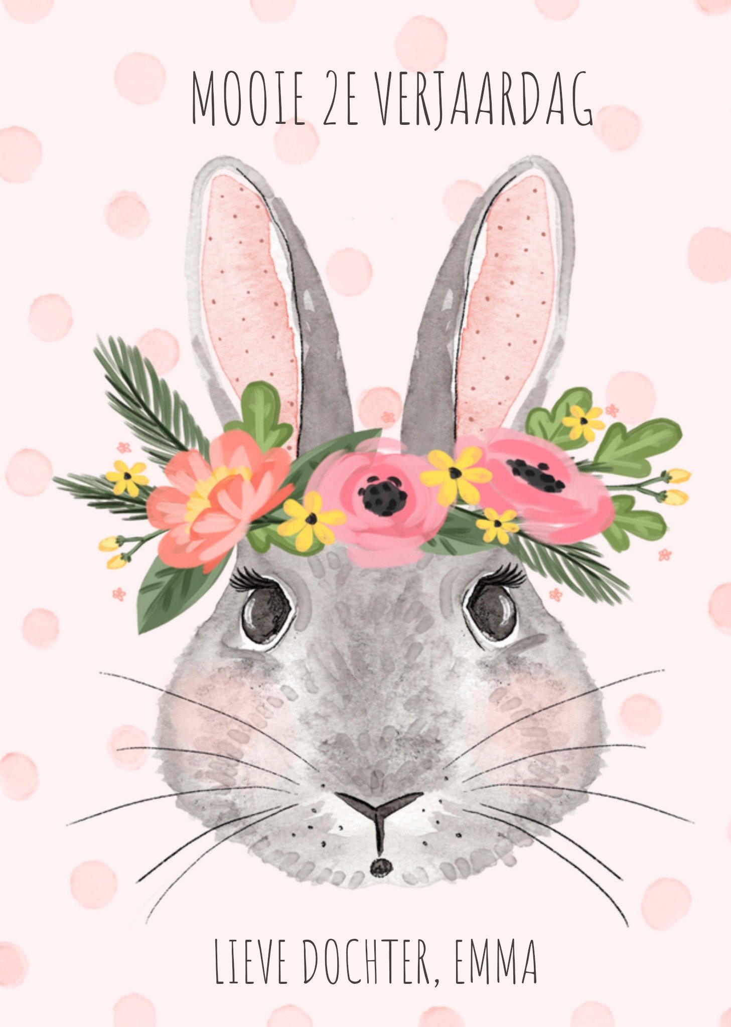 Okey Dokey Design Verjaardag Konijn Kaart Making Meadows