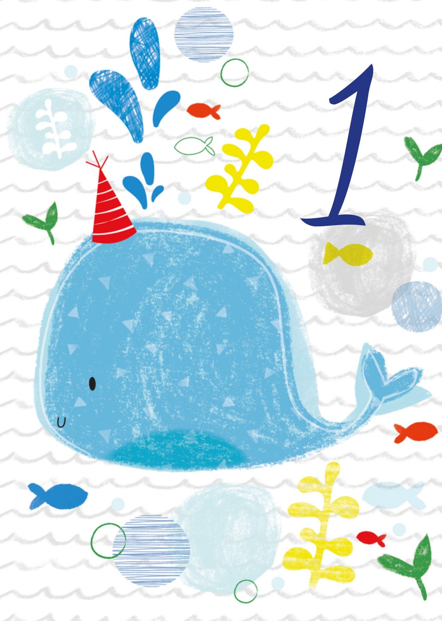 Verjaardagskaart Walvis Kaart TMS