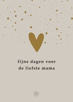 Zusss | Kerstkaart | Liefste mama