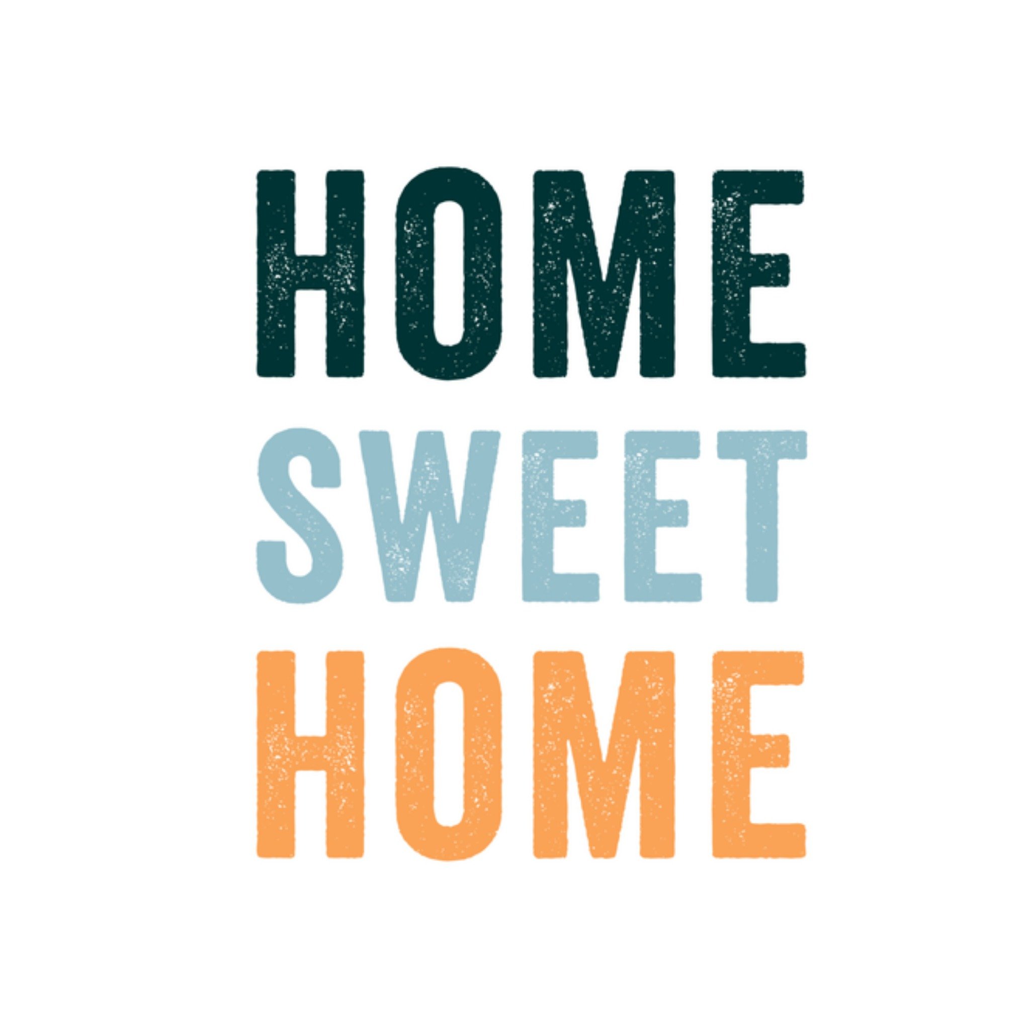 Greetz Vakantiekaart Home sweet home Vierkant