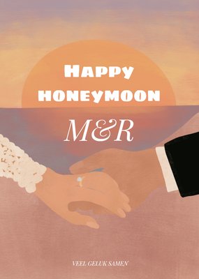 Greetz | Huwelijkskaart | Huwelijksreis illustratie