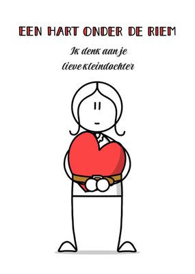 YH Tekent | Denken aan kaart | Kleindochter