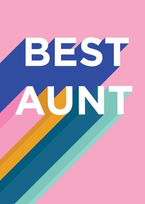 Natalie Alex | Verjaardagskaart | Best aunt