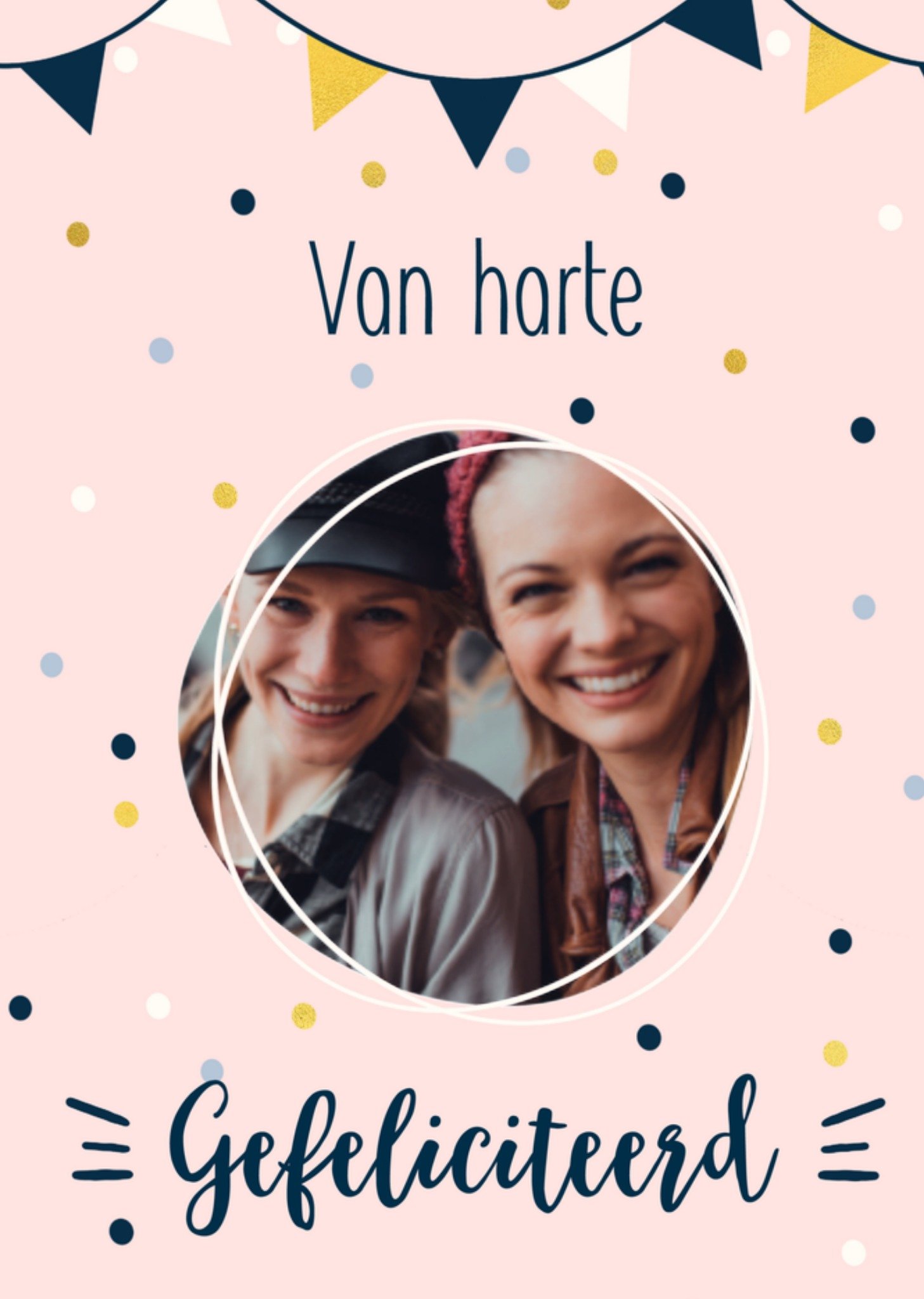 Verjaardagskaart Vlaggen Vrolijk Kaart Greetz