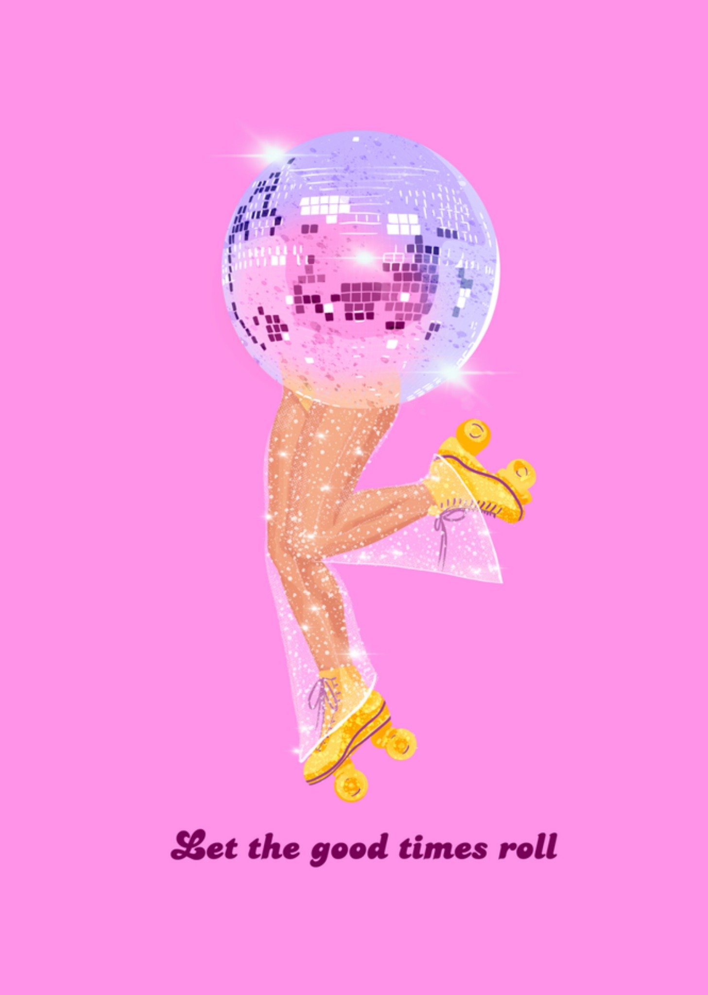 Verjaardagskaart Disco Greetz