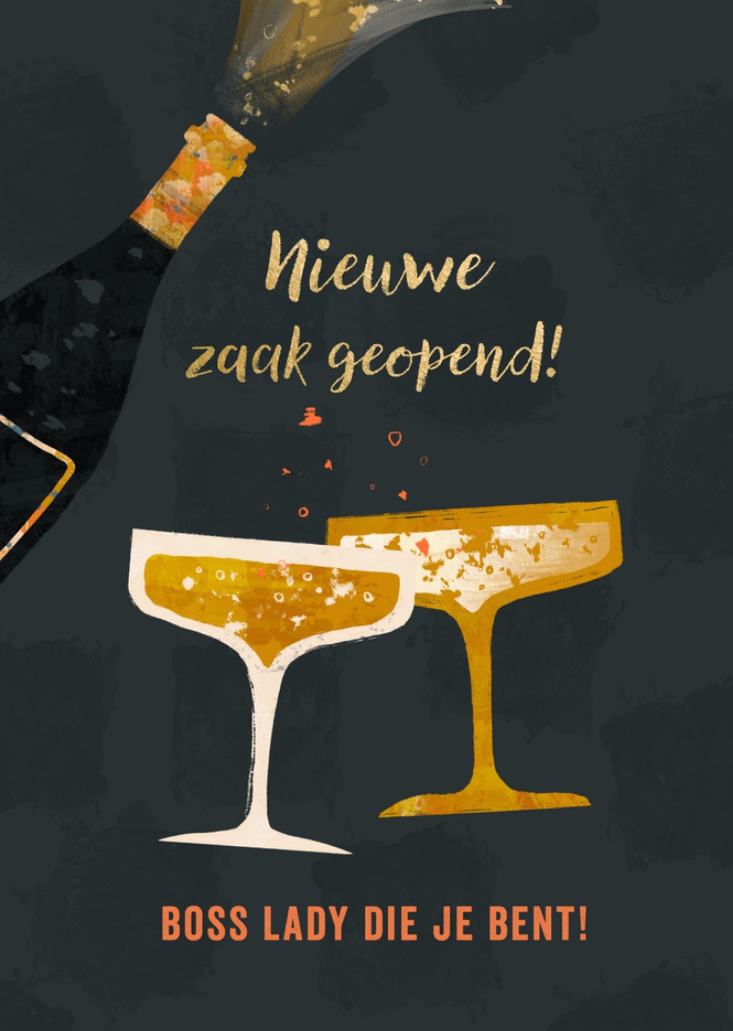 Opening nieuwe zaak Champagne Kaart Greetz