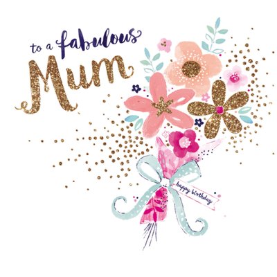 To a fabulous mum