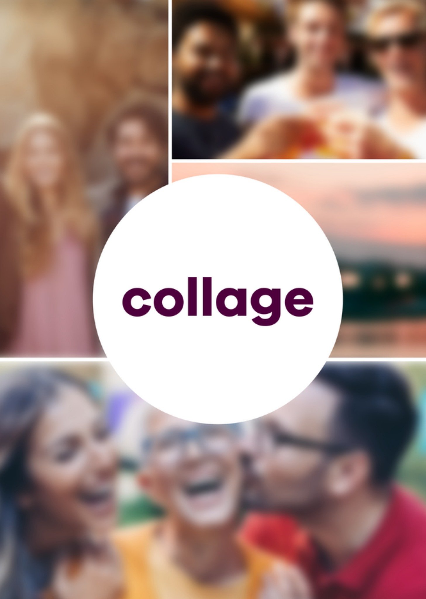 Eigen ontwerp collage Kaart Greetz