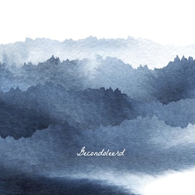 Aquarel Landschap Condoleance Kaart