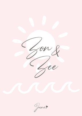 ByJune | Vakantie kaart | Zon & zee