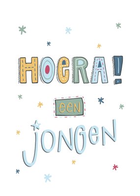 Funny Side Up | Geboortekaart | Hoera!