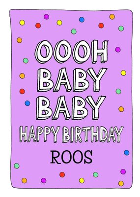 Sandysign | Verjaardagskaart | Oooh Baby Baby