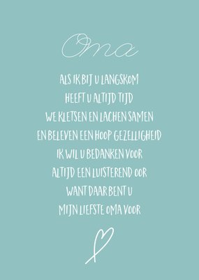 Verjaardagskaart | Greetz | Oma