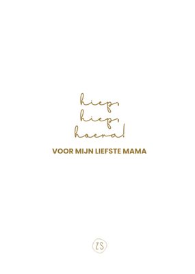 Zusss | Verjaardagskaart | Liefste Mama