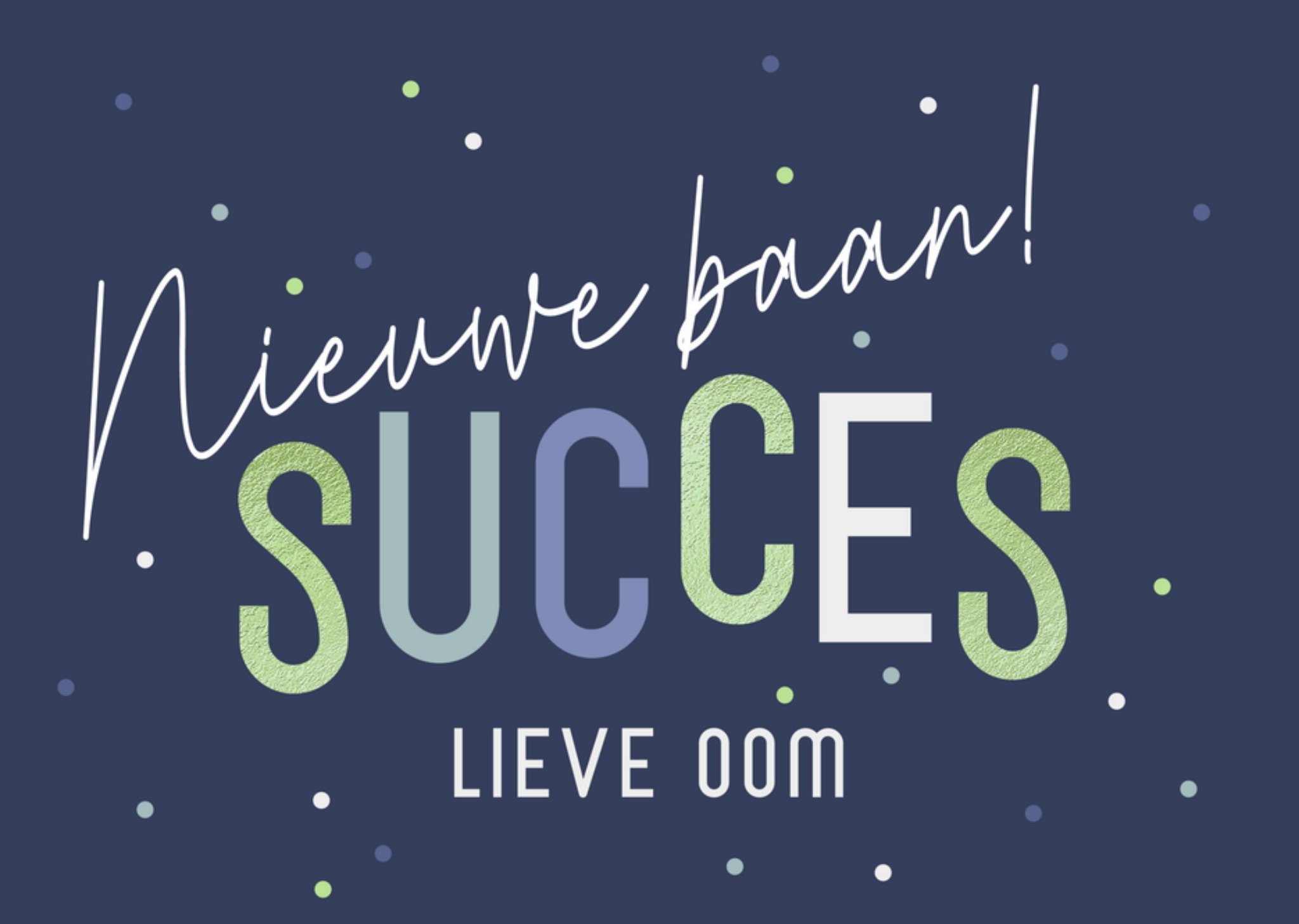 Nieuwe baan kaart oom Kaart Luckz