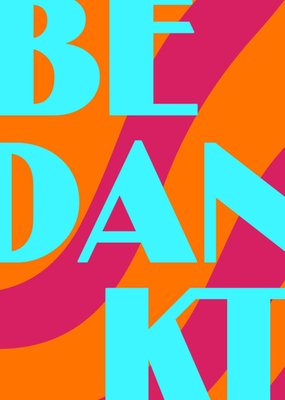 Greetz | Bedanktkaart | Kleurrijk