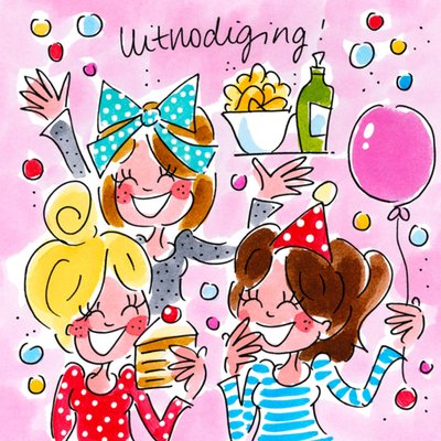 Uitnodiging verjaardag | Blond Amsterdam | Feestje