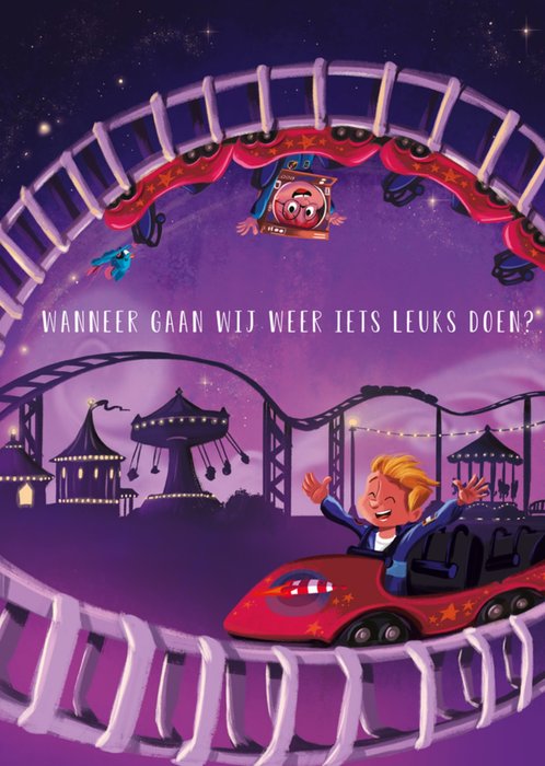 De Kleine Astronauten | Denken aan kaart | Achtbaan