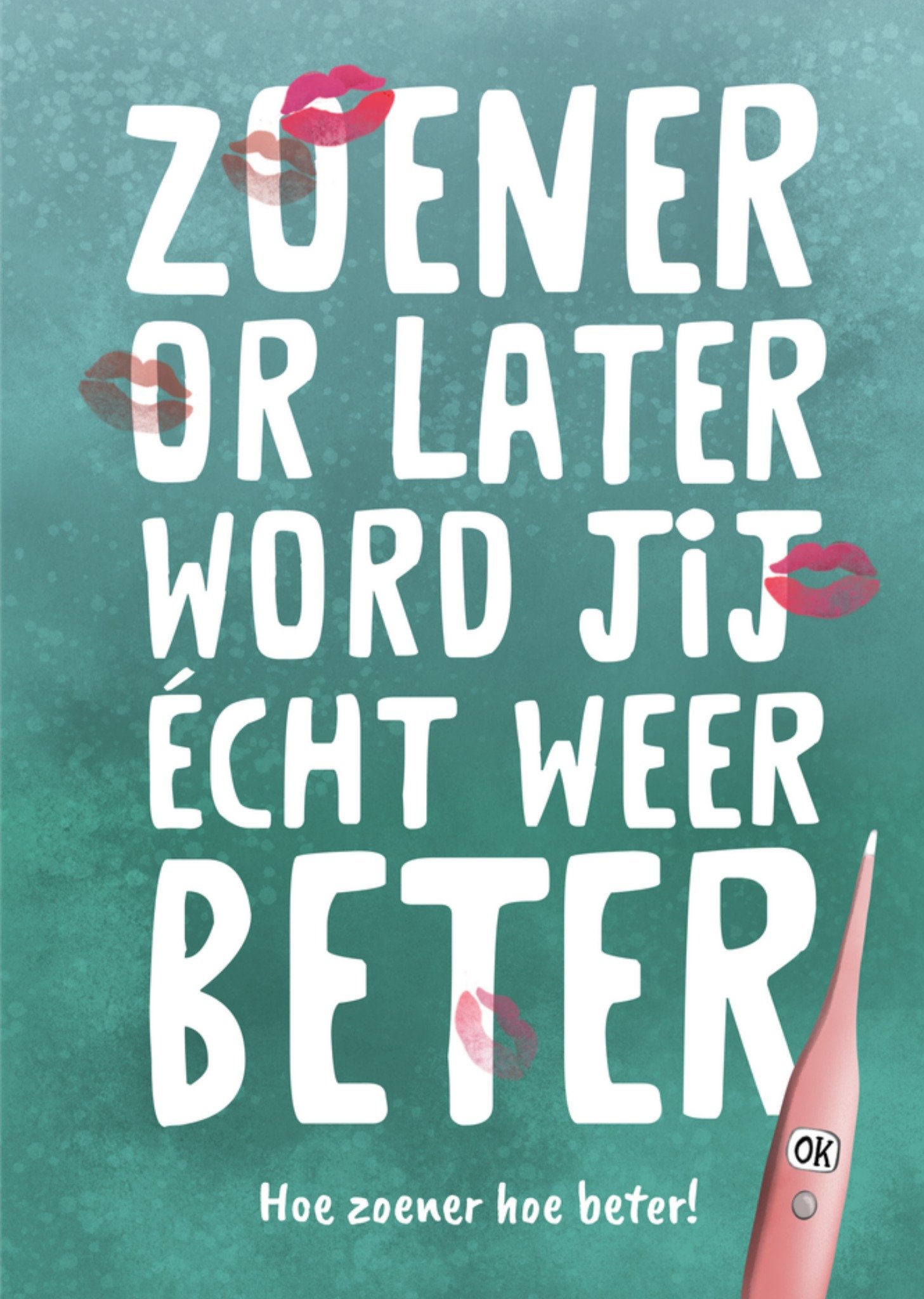 Patricia Hooning Beterschapskaart Kusjes Kaart Fishuals