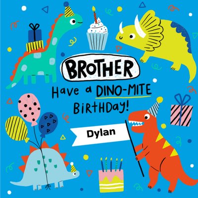 Greetz | Verjaardagskaart | Dino-mite birthday!