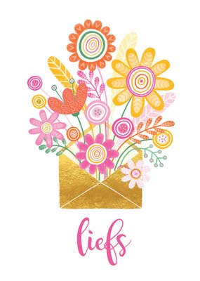 Zomaar kaart | Patricia Maria | Bloemen