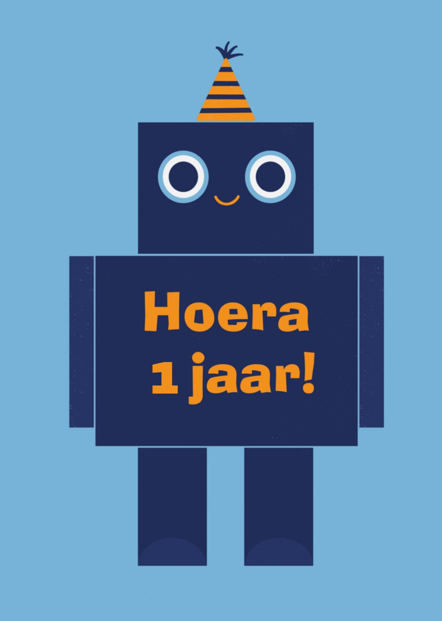 Verjaardagskaart Robot Kaart Greetz