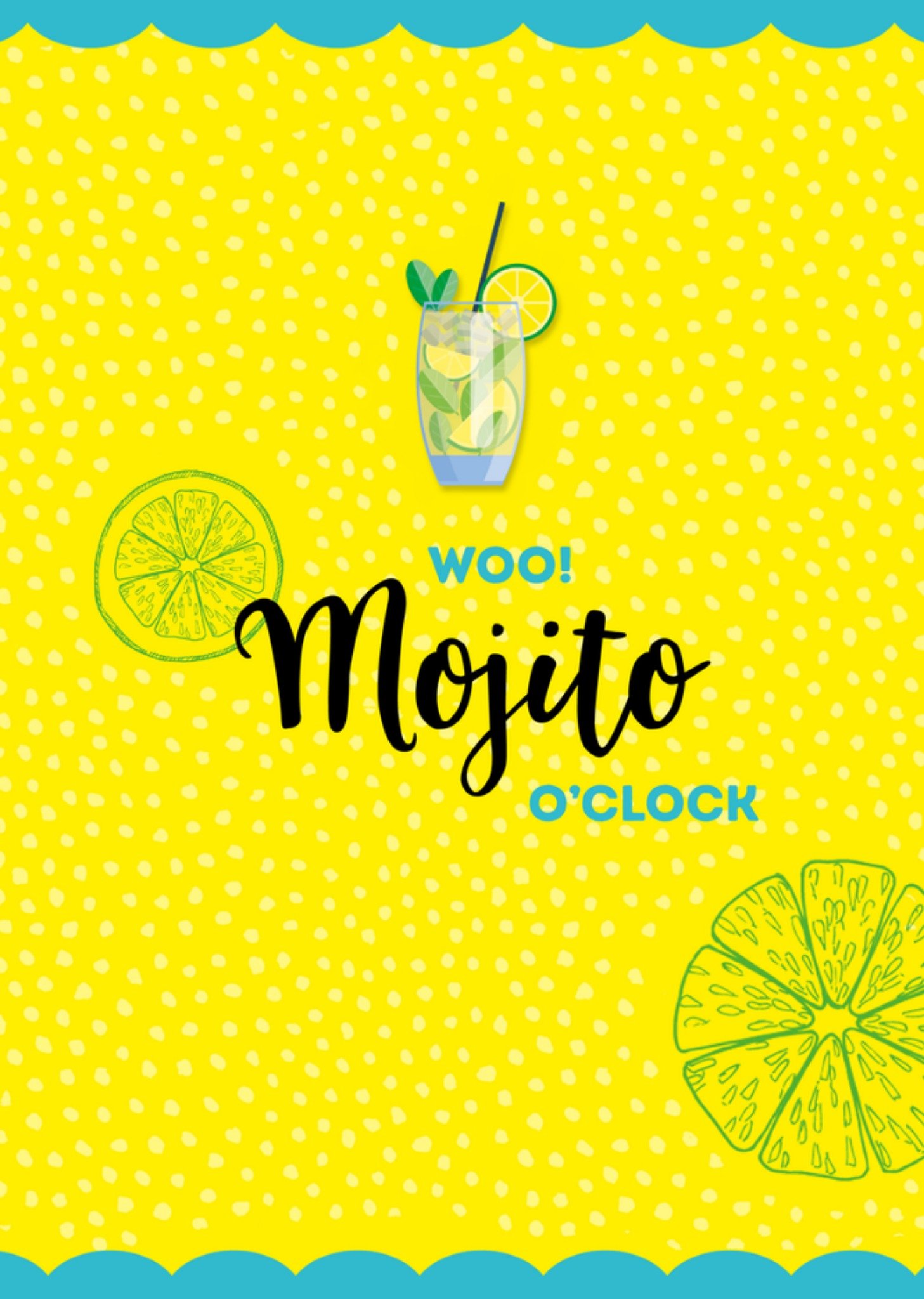 Vakantiekaart mojito Kaart TMS
