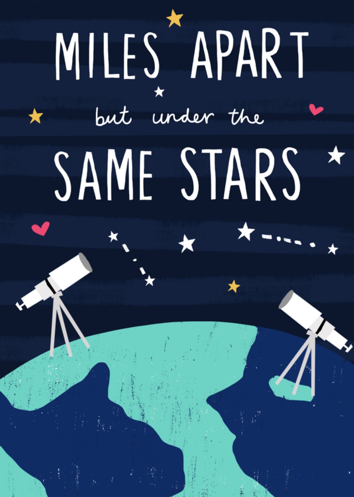 Kinship Denken aan Miles apart Kaart Greetz