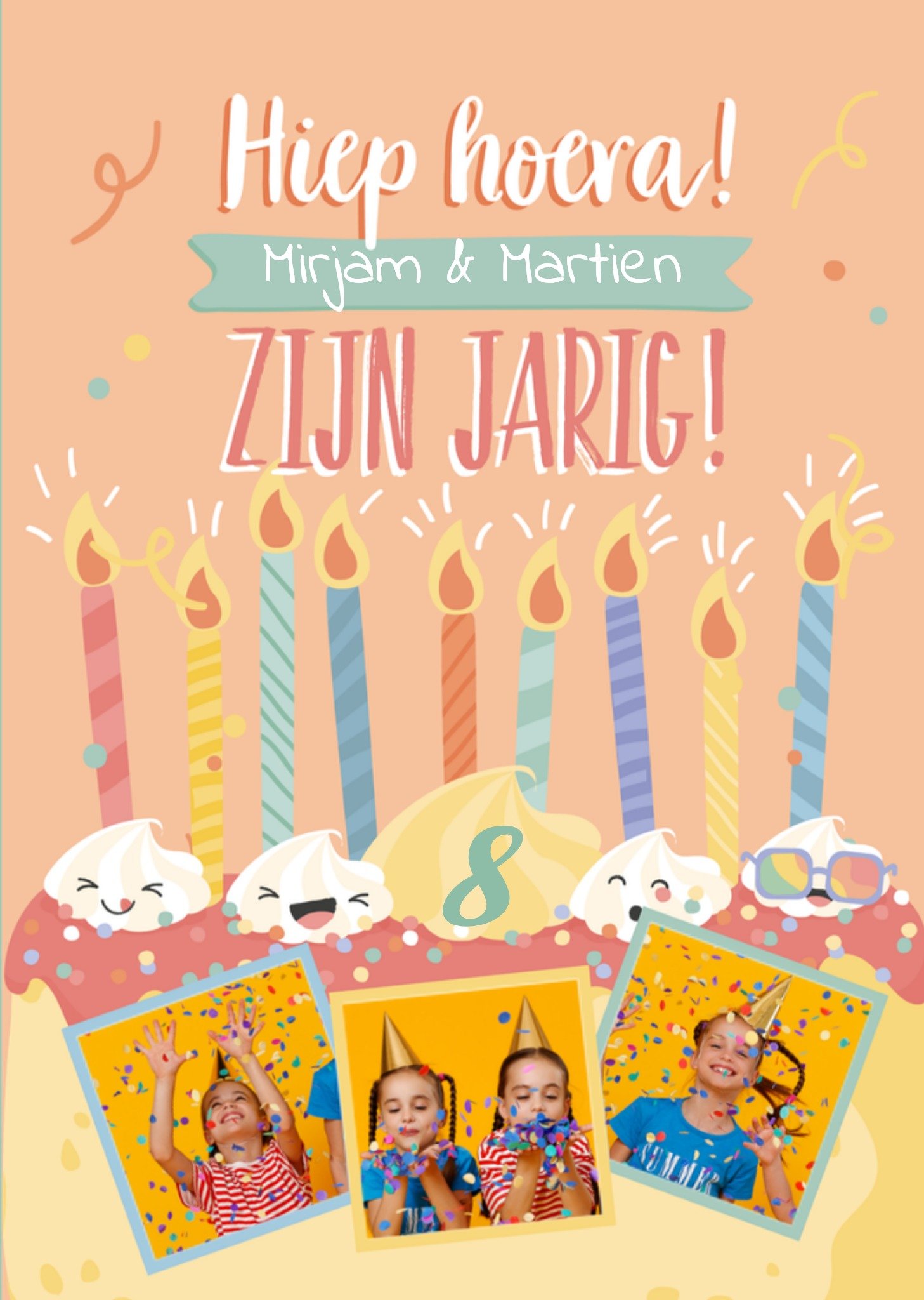 Verjaardagskaart Twin Kaart Tante Kaartje