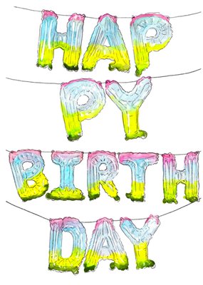 De Haarclip van Marie Claire | Marie Bodié | Verjaardagskaart | Happy birthday