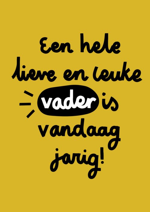 Greetz | Verjaardagskaart | vader