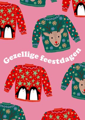 Greetz | Kerstkaart | Kersttrui | Gezellige feestdagen