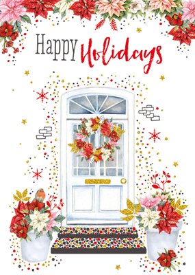 TMS | Kerst | Deur | Bloemen