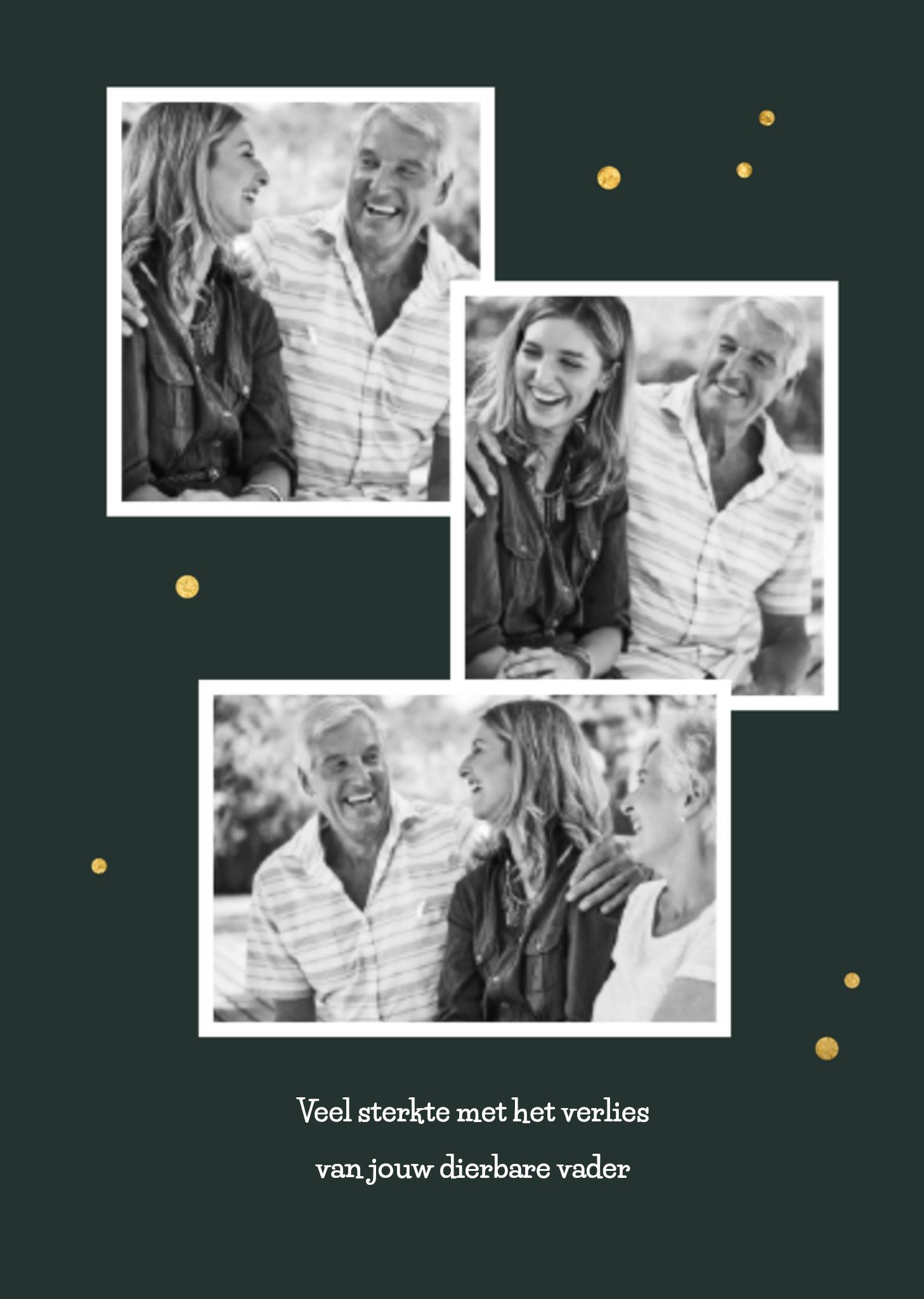 Greetz Condoleancekaart Veel sterkte Standard Card