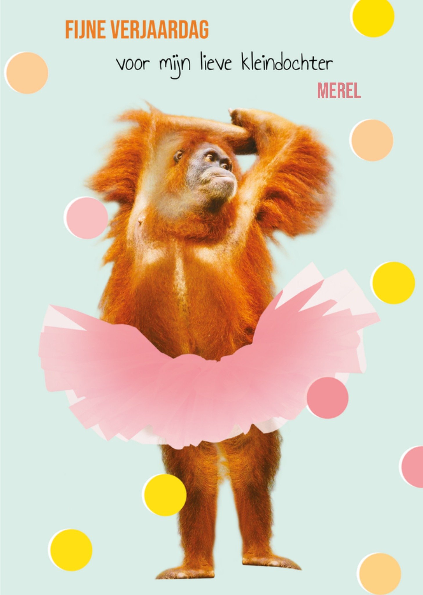 Verjaardagskaart Grappig Lieve kleindochter Kaart TMS