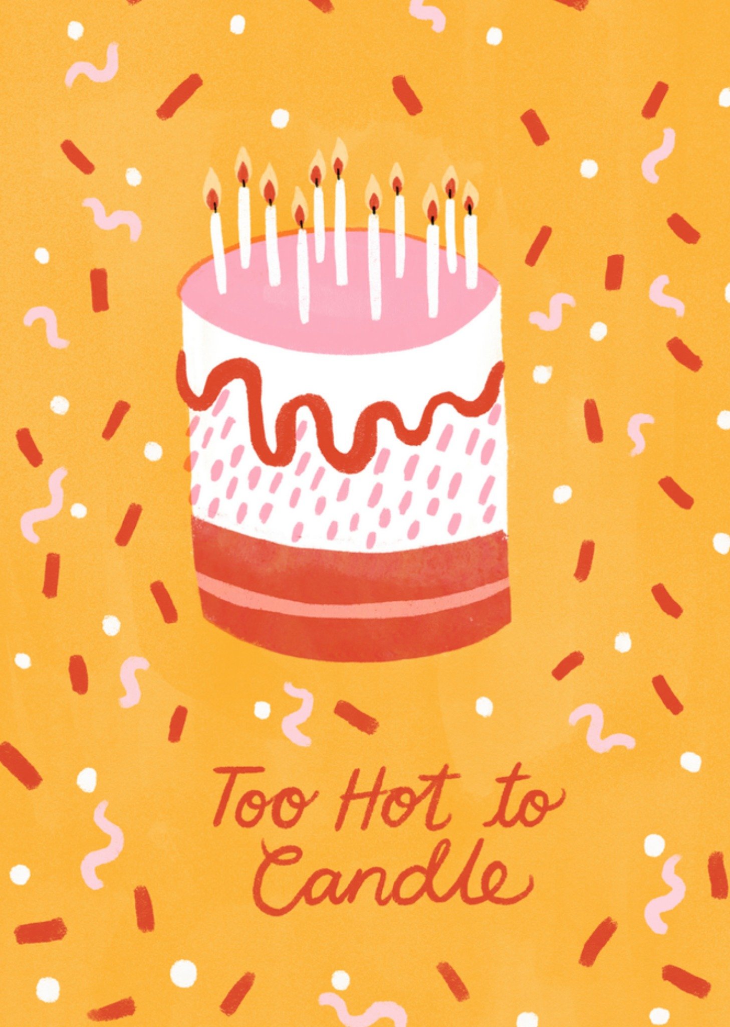 Verjaardagskaart taart Kaart The Cardy Club