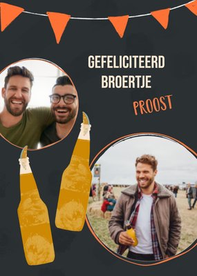 Verjaardagskaart | Greetz | Broer | Foto