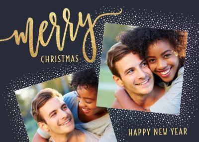 Kerstkaart | Luckz | Goud | Foto