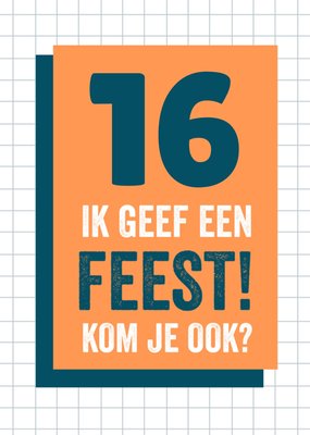 Greetz | Verjaardagsuitnodiging | Vrolijk | Feest