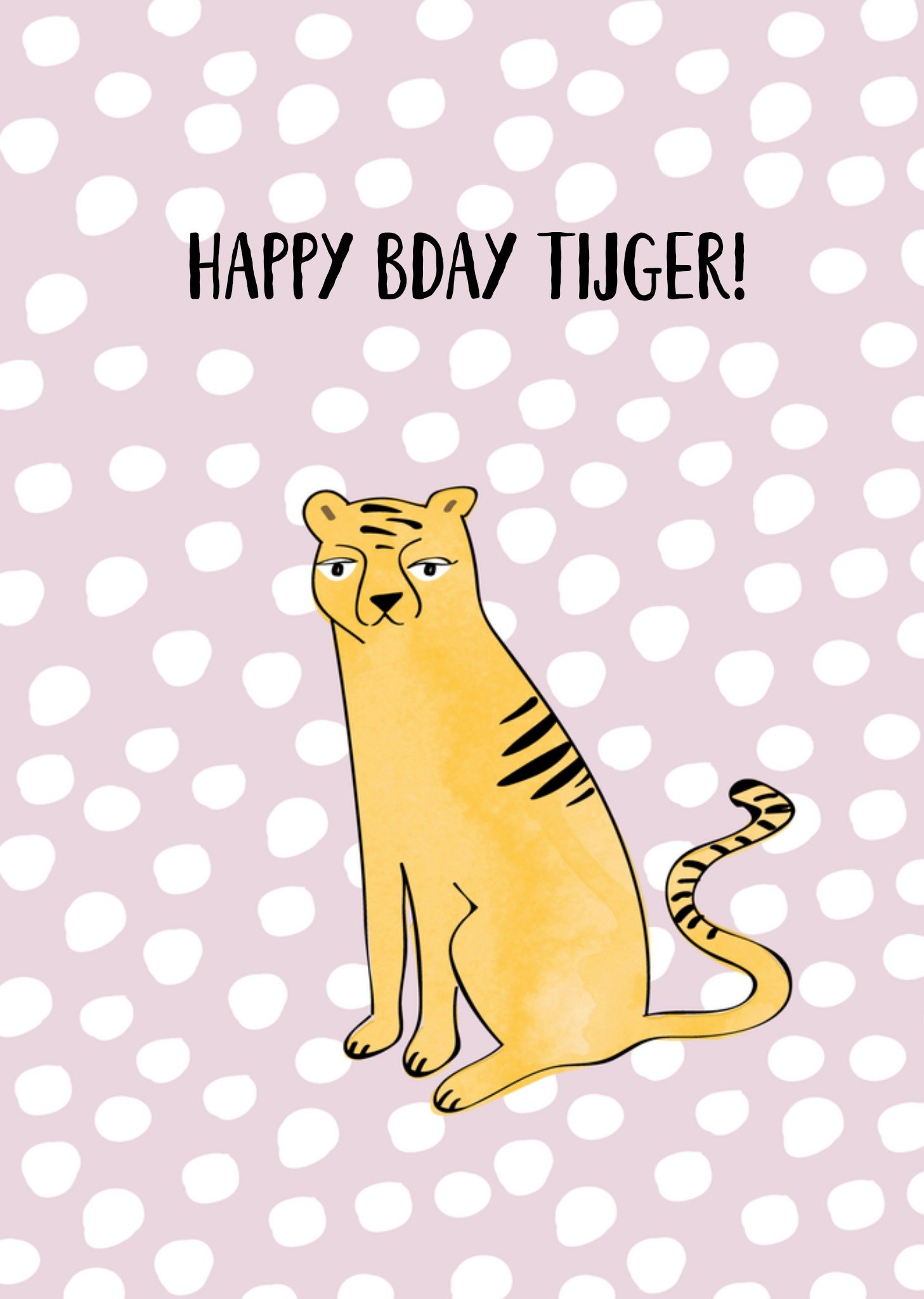 Verjaardagskaart Aanpasbare tekst Kaart Greetz