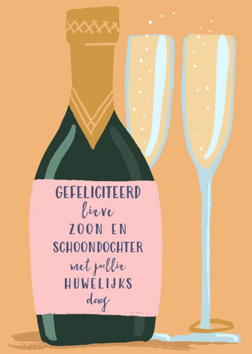 Greetz | Gefeliciteerd | Huwelijk | Champagne