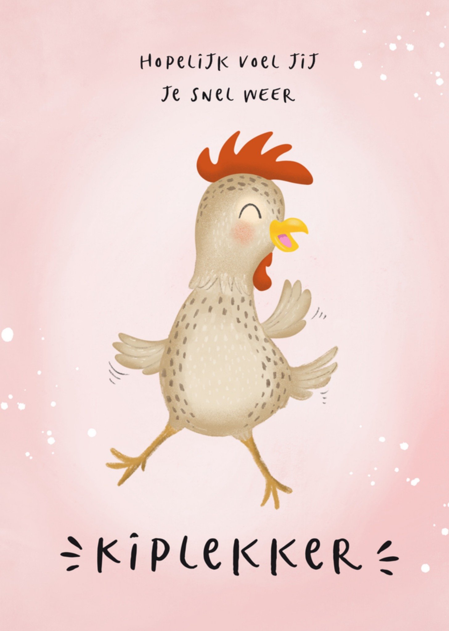 Beterschapskaart kiplekker Kaart Tsjip