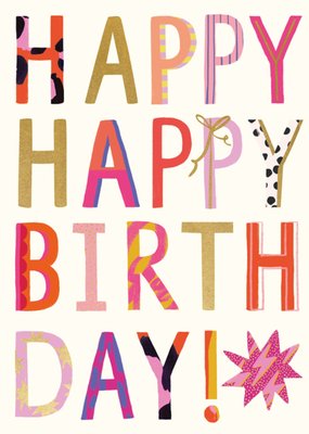 Abacus| Verjaardagskaart | Happy birthday to you