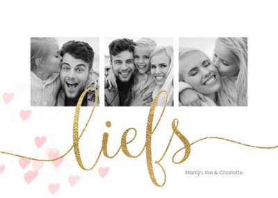 Luckz | Valentijnskaart met naam en foto's | Liefs