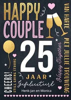 Luckz | Huwelijkskaart | Happy couple